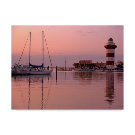 Trademark Fine Art J.D. Mcfarlan 'Harbortown' Canvas Art, 14x19 ALI36776-C1419GG